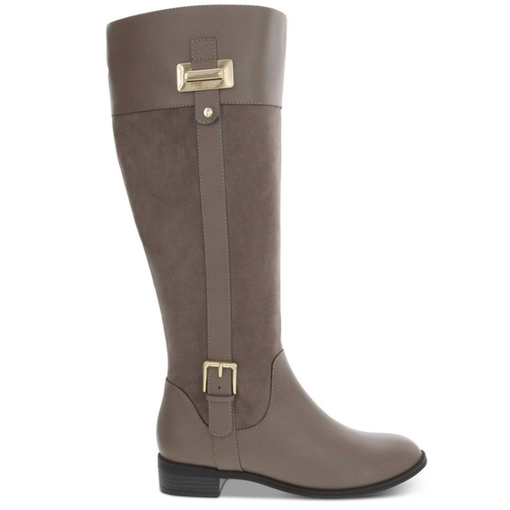 karen Scott Deliee2 Wide-Calf Riding Boots